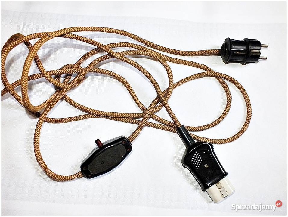 Przewód sznurowy Kabel do prodiża z porcelanową Przewody Żary
