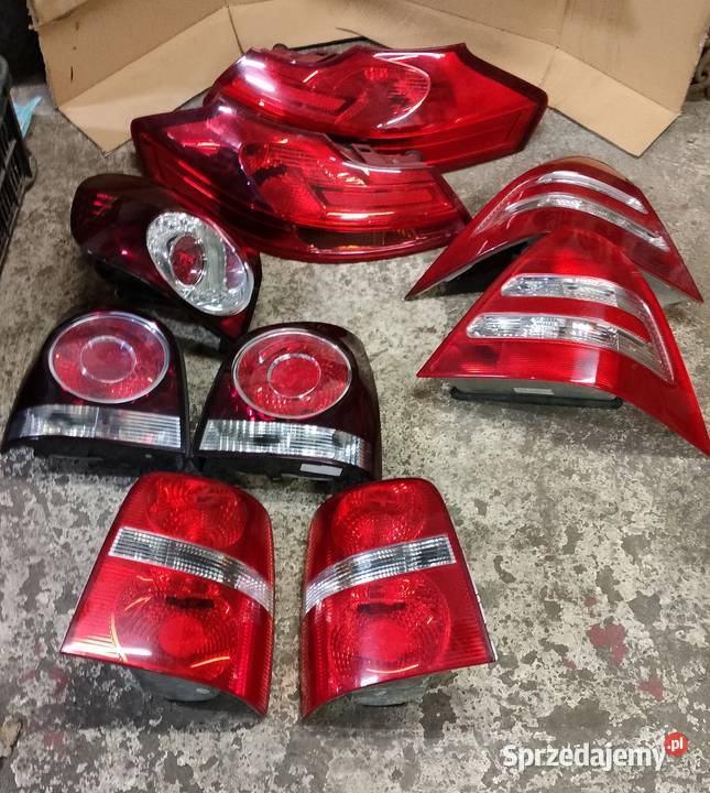 Lampy samochodowe przednie i tylne