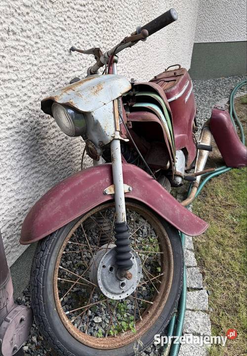 Jawa 50 typ 20 pancerka kaczka łańcuch łódzkie Bełchatów