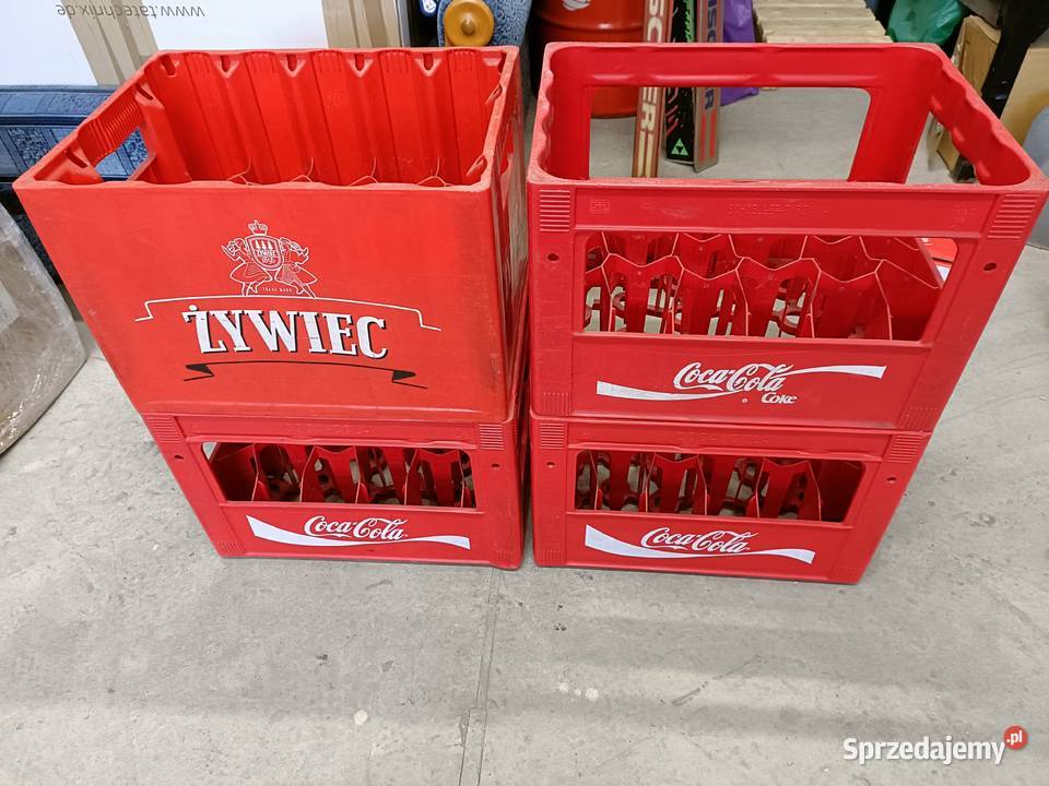 4x skrzynka transporter krata Coca Cola żywiec Ruda Śląska