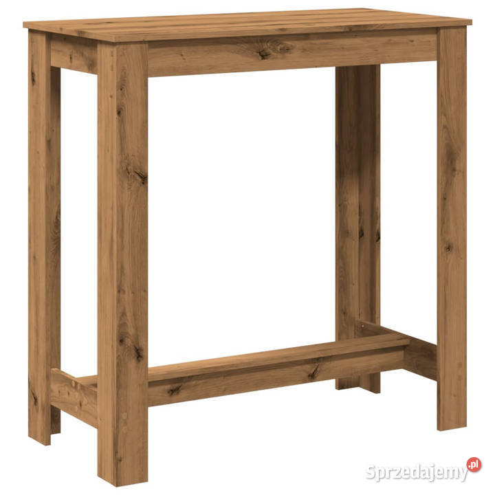 Stolik barowy dąb artisian 102x50x1035 WM854417 Warszawa