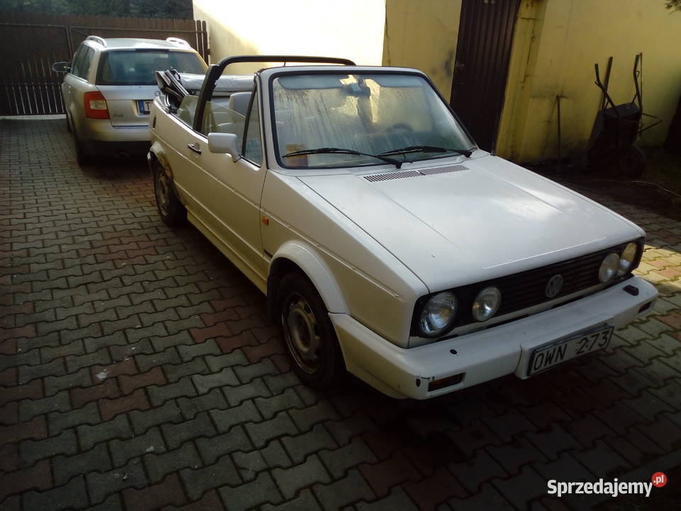 VOLKSWAGEN GOLF MK1 Kabriolet KARMANN Zero biały Sławków