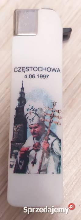 Zapalniczka z Papieżem Jan Paweł II świętokrzyskie