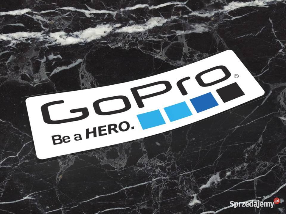 Naklejka GOPRO 10 x 3 go pro hero cross enduro 4 Choroszcz