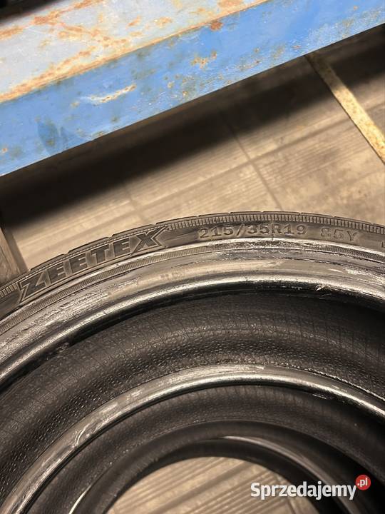 Opony Zetex 215 35 R19 Letnie podlaskie Bielsk Podlaski sprzedam