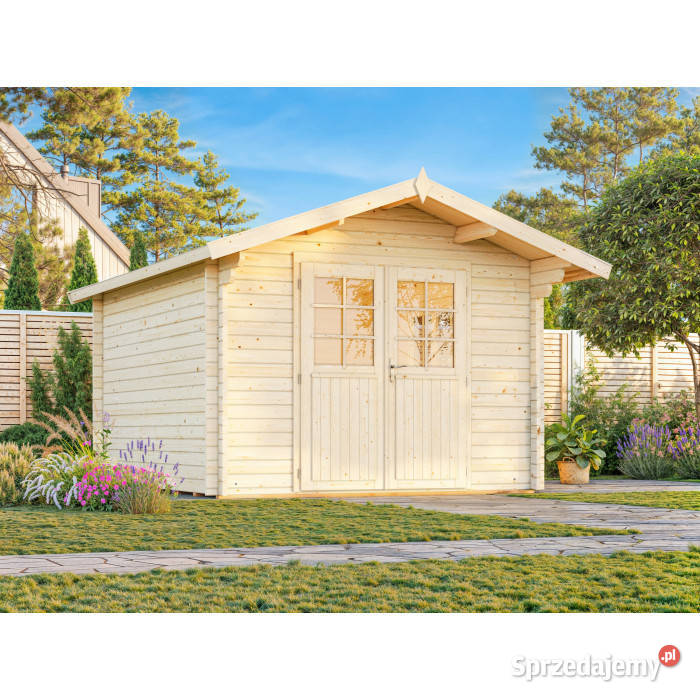 Drewniany domek ogrodowy Sylwia 102 m2 Domki narzędziowe Mrągowo