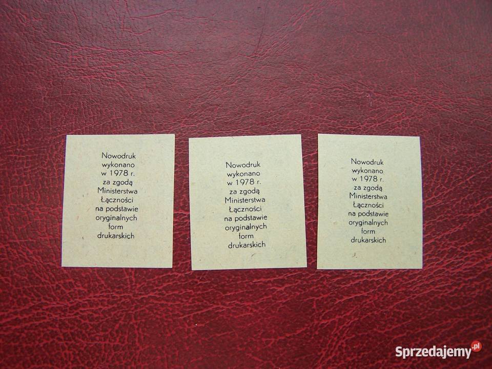 Polska 1944 Mi 38082 Wodzowie NOWODRUK 1978 śląskie sprzedam