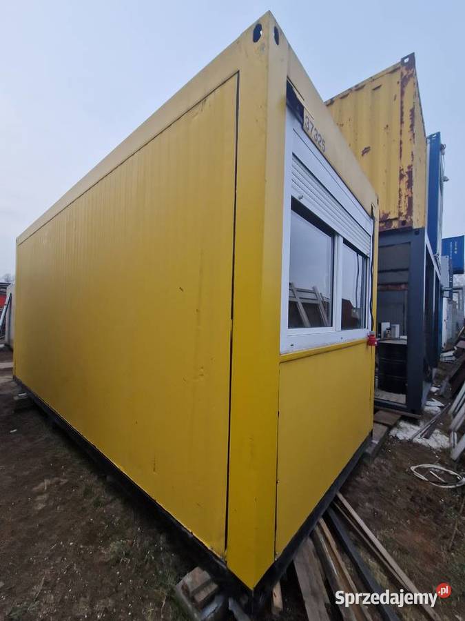 Kontener Biurowy 20 Socjalny wym605x240 Sprzedam Somianka-Parcele