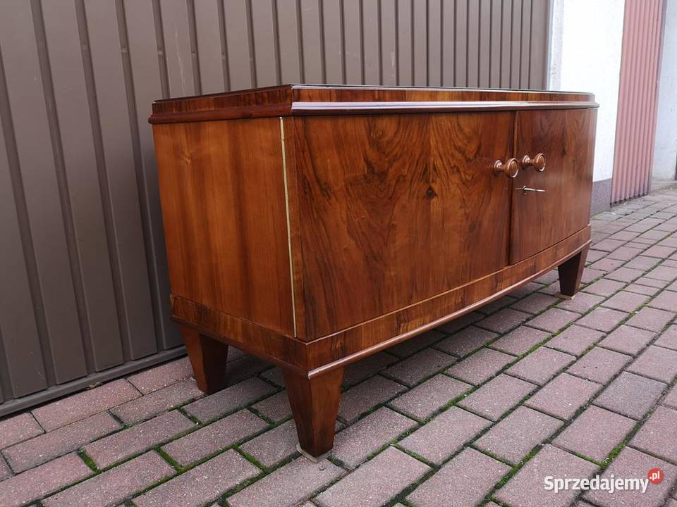 Komoda ARTDECO RTV Niska 121 Orzech Zgrabna Swarzędz