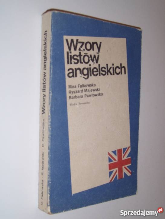 WZORY LISTÓW ANGIELSKICH