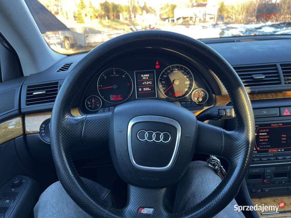 Audi A4 B7 S line 25 V6 TDI 170 bogate Lubomierz