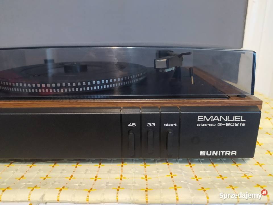 Gramofon Unitra Emanuel egzemplarz Krosno
