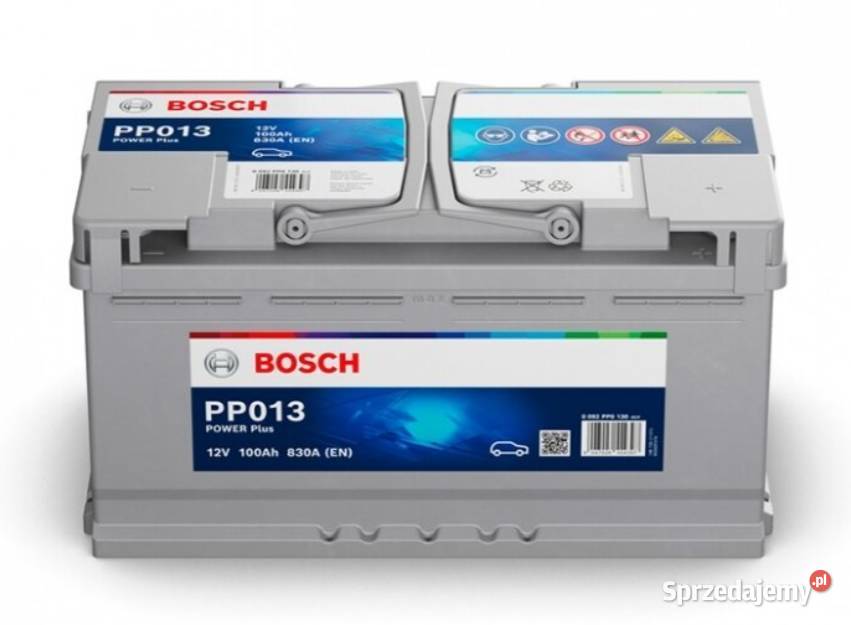 Akumulator 100Ah 830A EN Bosch PP013 P osobowe Kościerzyna sprzedam