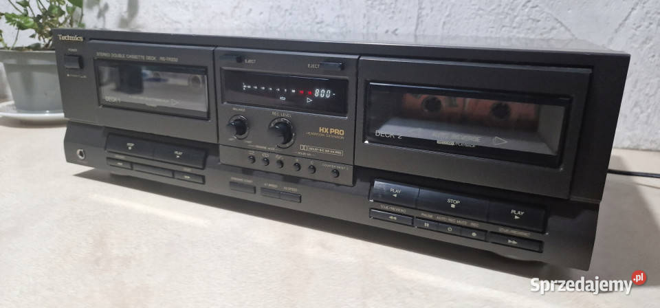 Technics magnetofon dwukasetowy RSTR232 RS TR
