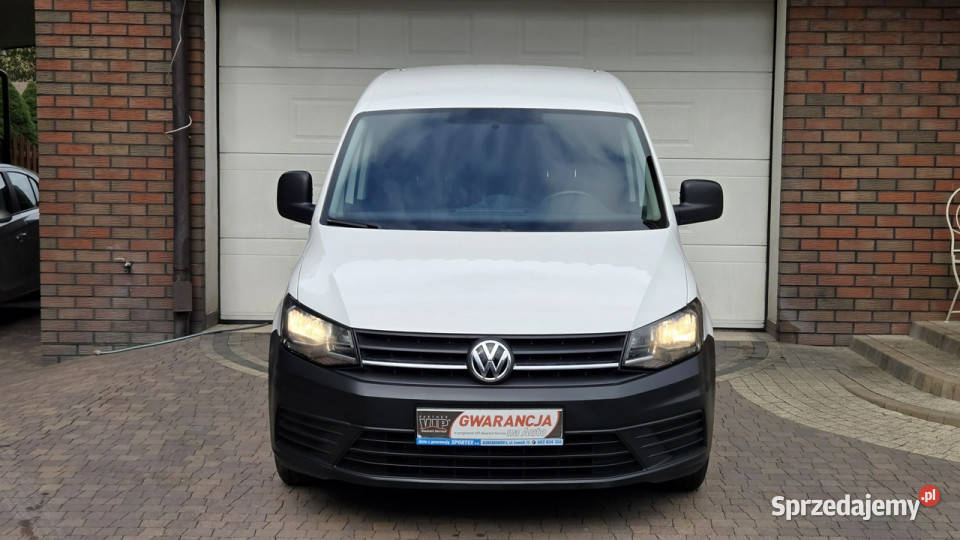 Volkswagen Caddy 20 TDI 102 Salon I WŁ biały łódzkie Aleksandrów Łódzki sprzedam