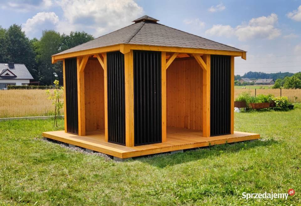 Nowoczesna Altana Ogrodowa 3x3m Altanka wielkopolskie Wagowo