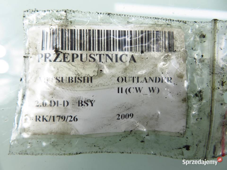 PRZEPUSTNICA MITSUBISHI OUTLANDER II 20 DID małopolskie