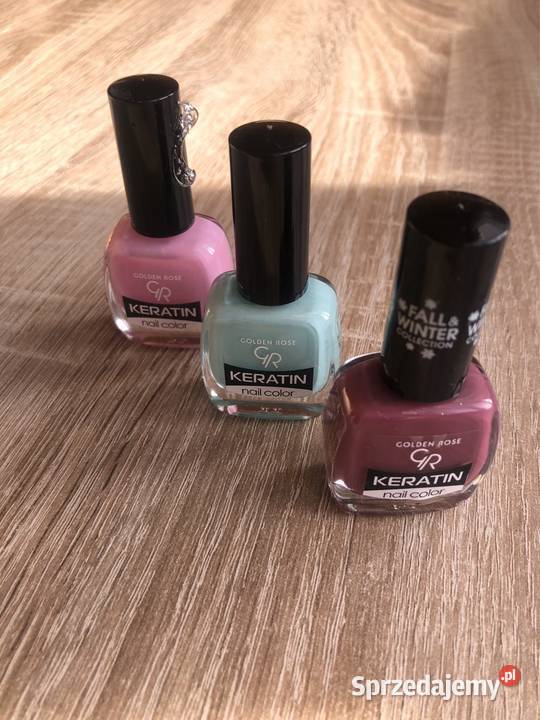Golden Rose 3 lakiery do paznokci Sopotnia Mała