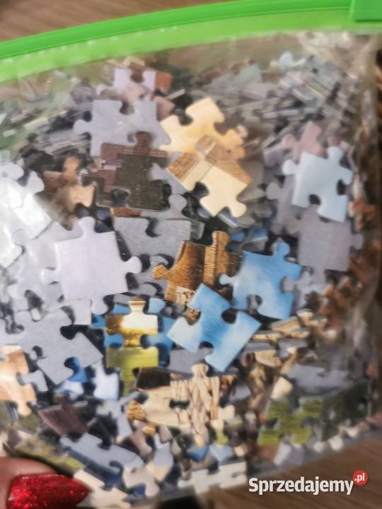 Puzzle 1000 elementów łódzkie Łódź sprzedam