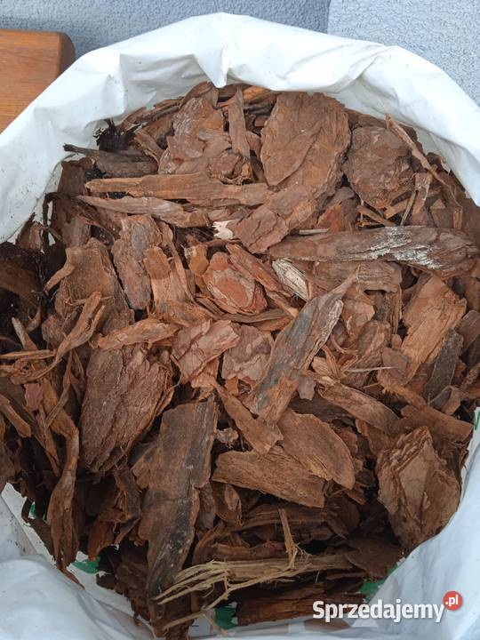 Kora ogrodowa Sosnowa sortowana średnia 80 l