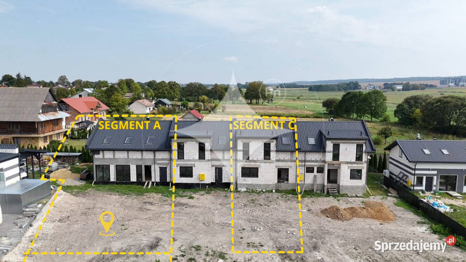 Lipsko k Zamościa Domy w zabudowie szeregowej szeregowa