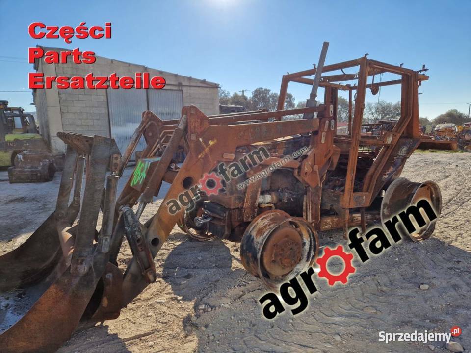 Renault 6514 części skrzynia biegów oś silnik Byków