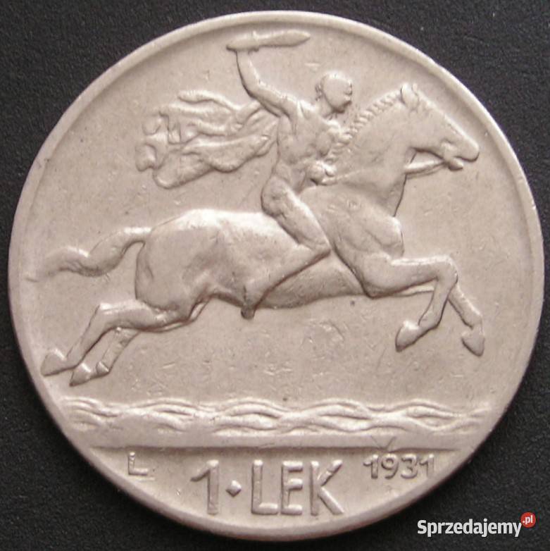 ALBANIA 1 LEK 1931 łódzkie Łódź
