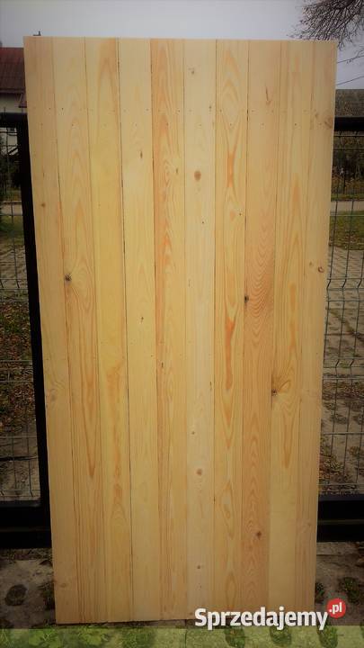 Drzwi Drewniane do Budynków Gospodarczych