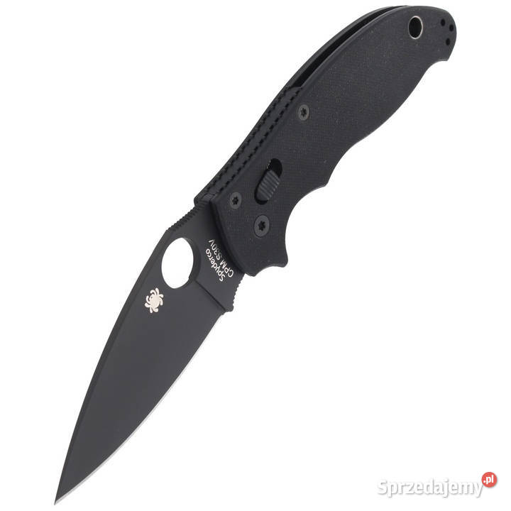 Nóż składany Spyderco Manix 2 G10 Black Black Akcesoria, narzędzia i noże Warszawa sprzedam
