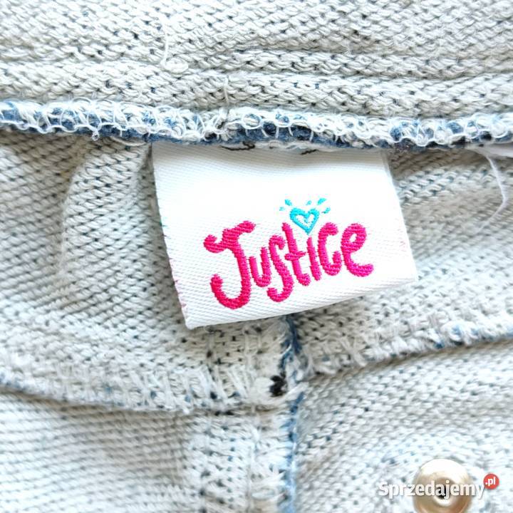 Krótkie spodenki jeans Justice 98104 Rozmiar 98 śląskie Katowice