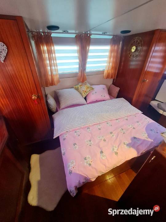 Uwaga dom na wodzie łódź motorowa hauseboat 2 Mikołajki sprzedam