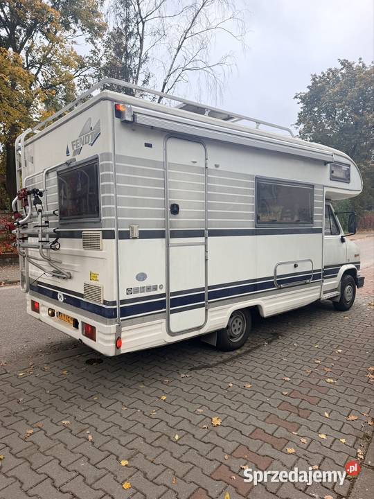 Kamper Fiat Ducato 25D zabytkowe tablice Warszawa