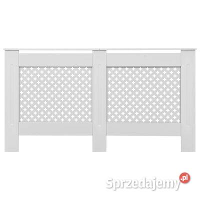 vidaXL Osłona na kaloryfer biała 152 x 19 x 815 Warszawa