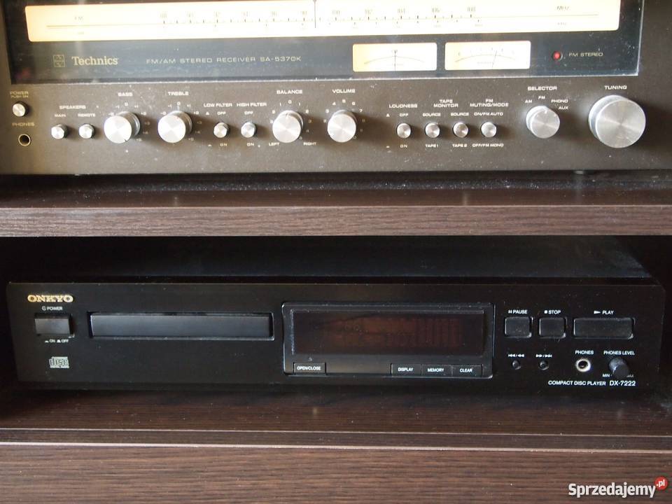 Onkyo dx 7222 z oryginalnym pilotem Odtwarzacze CD i MD Warszawa
