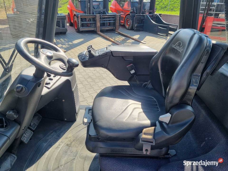 Wózek widłowy Linde H35D02 Przesuw boczny BD2227 diesel Mogilany