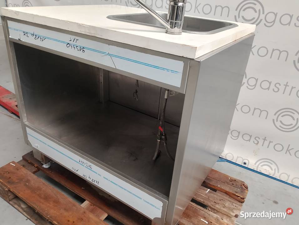 Stół ze zlewem drzwi otwierane 90x70 Wrocław