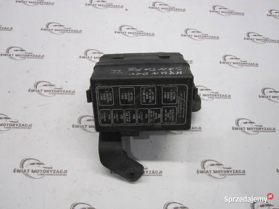 HYUNDAI SANTA FE II 06 skrzynka bezpieczników osobowe Skrzynki bezpieczników świętokrzyskie