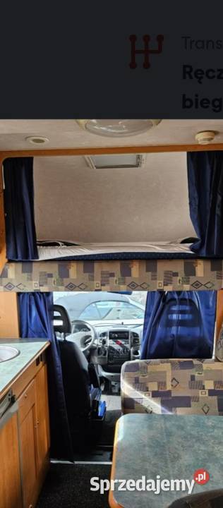 Kamper Fiat Ducato 2003r 90 suchy nie zalany Syców