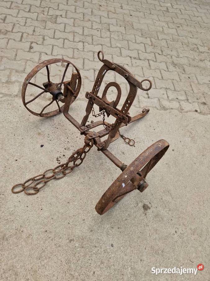 Pług konny Rudolf sack dolnośląskie Legnica