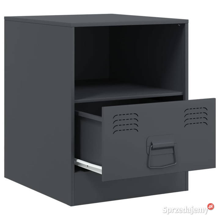 Szafka nocna antracytowa 345x39x44 stal WM841755 mazowieckie