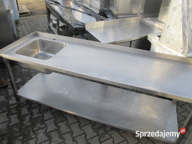 Zlew Gastronomiczny Stół Ze Zlewem Z Półką wielkopolskie Ostrów Wielkopolski