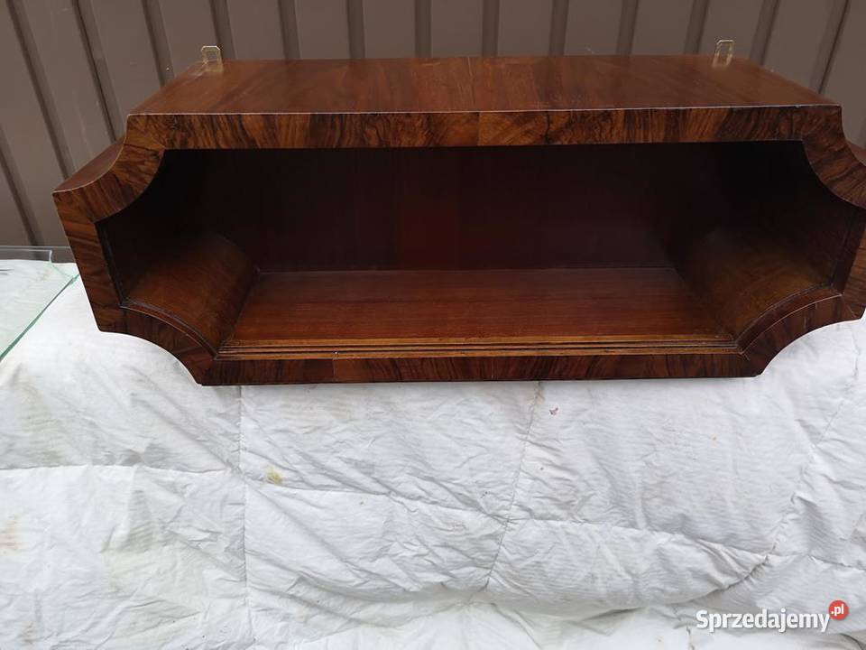 Szafka Półka Wisząca ARTDECO Unikatowa Stara Swarzędz