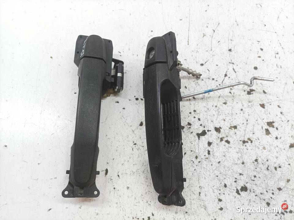 KLAMKA ZEWNĘTRZNA LEWA PRAWA PRZÓD KOMPLET