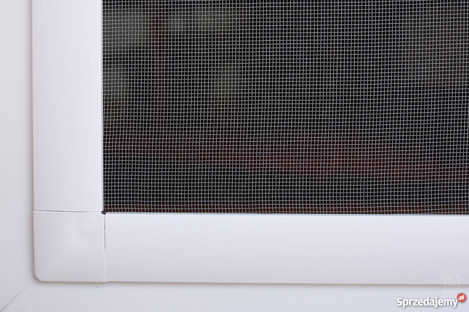 MOSKITIERA na okno kołnierzowa profil aluminiowy Wystrój okien Białystok sprzedam