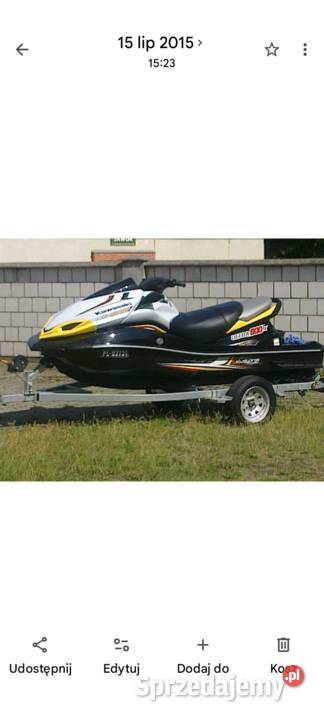 Skuter wodny Kawasaki Ultra 300X Pozostałe warmińsko-mazurskie Ełk