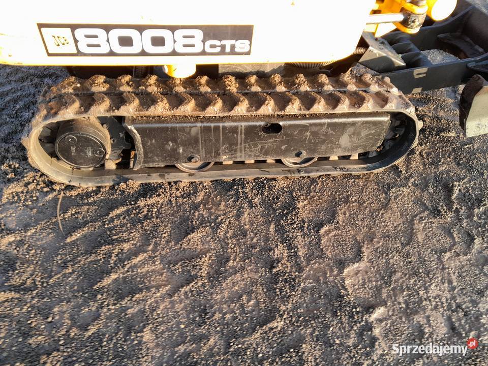 JCB 8008 2022R 1 TONA KUBOTA YANMAR TAKEUCHI CAT pełny VAT Krotoszyn