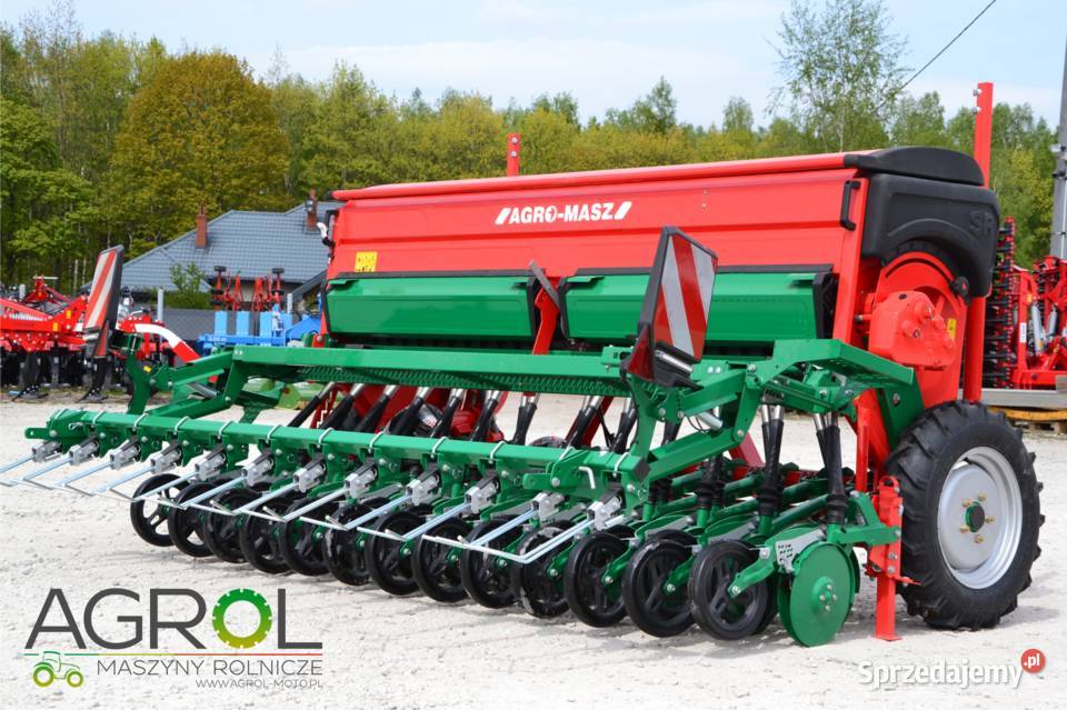Siewnik zbożowy rzędowy 3m Agromasz SR301 Rolnictwo Wróblewo