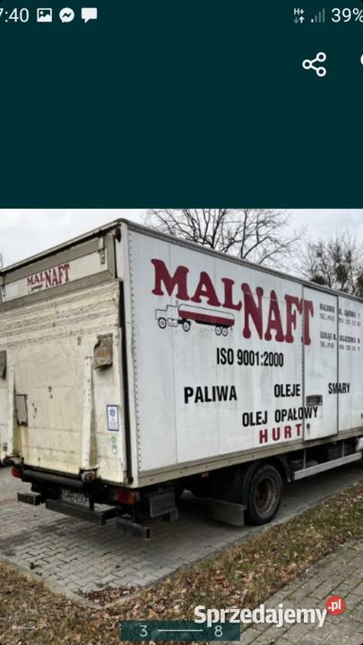 Renault Mascott kontener igła