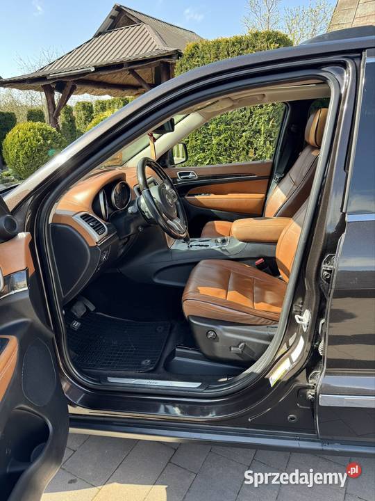 Jeep Grand Cherokee 36 LPG 2012r wersja Overland gniazdo AUX Parysów