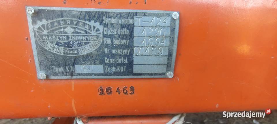 Przyczepa Samozbierająca T124 polska Trawniki-Kolonia